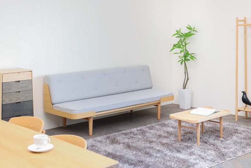 旭川家具 TAKUMI KOHGEI 匠工藝 Incenne 沙發床 日本產家具 實木 - 椅子/沙發 - 木頭 咖啡色
