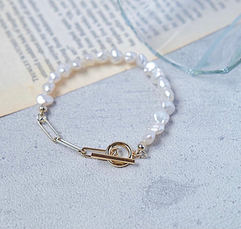 Freshwater pearl bracelet - Bracelets - Pearl White