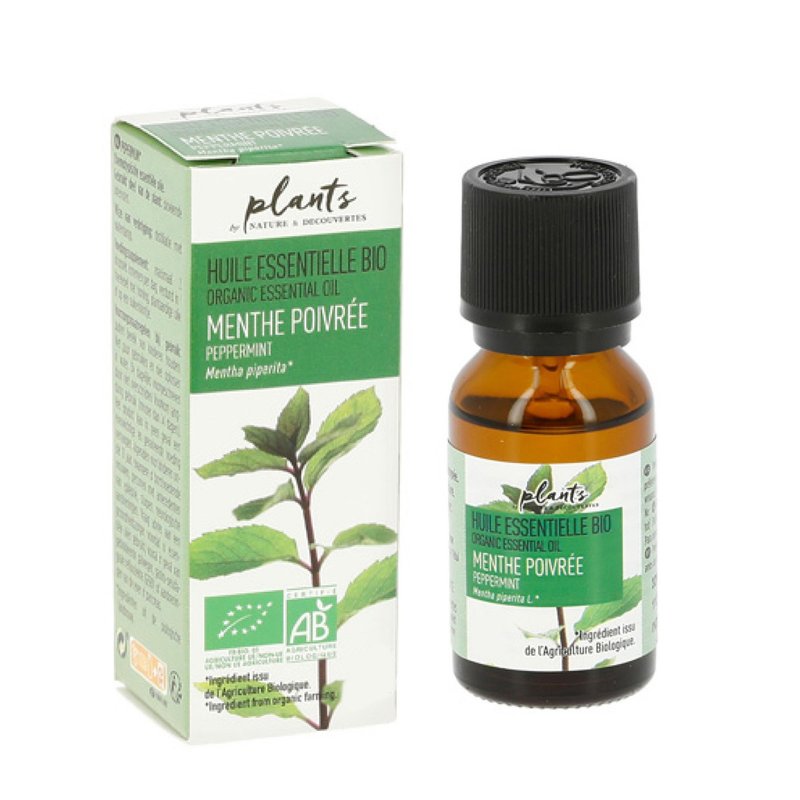 Organic Pure Natural Essential Oil - Peppermint 10ml - Fragrances - Plants & Flowers 