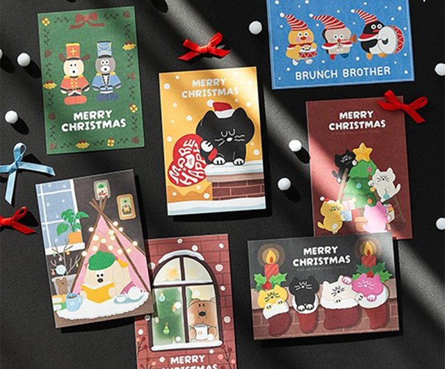 Romane Brunch Brother 2025 クリスマスカード - ショップ Romane