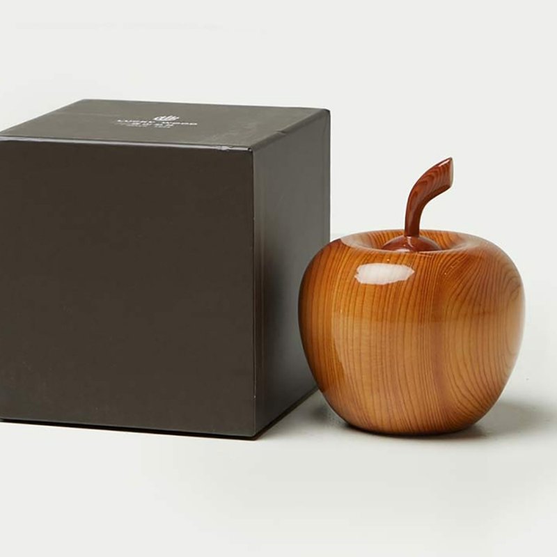 【Moriyama Berlin】Cedar Apple Cornucopia (Glossy Surface) - ของวางตกแต่ง - ไม้ 