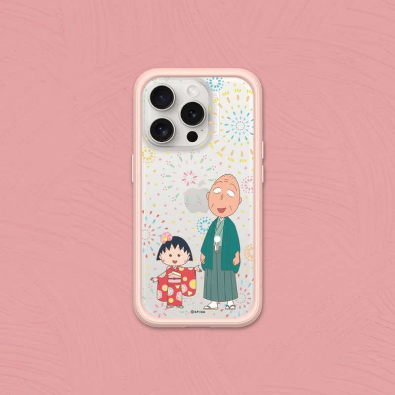 Mod NX frame back cover phone case∣Chibi Maruko-chan/Fireworks Celebration for iPhone - เคส/ซองมือถือ - พลาสติก หลากหลายสี