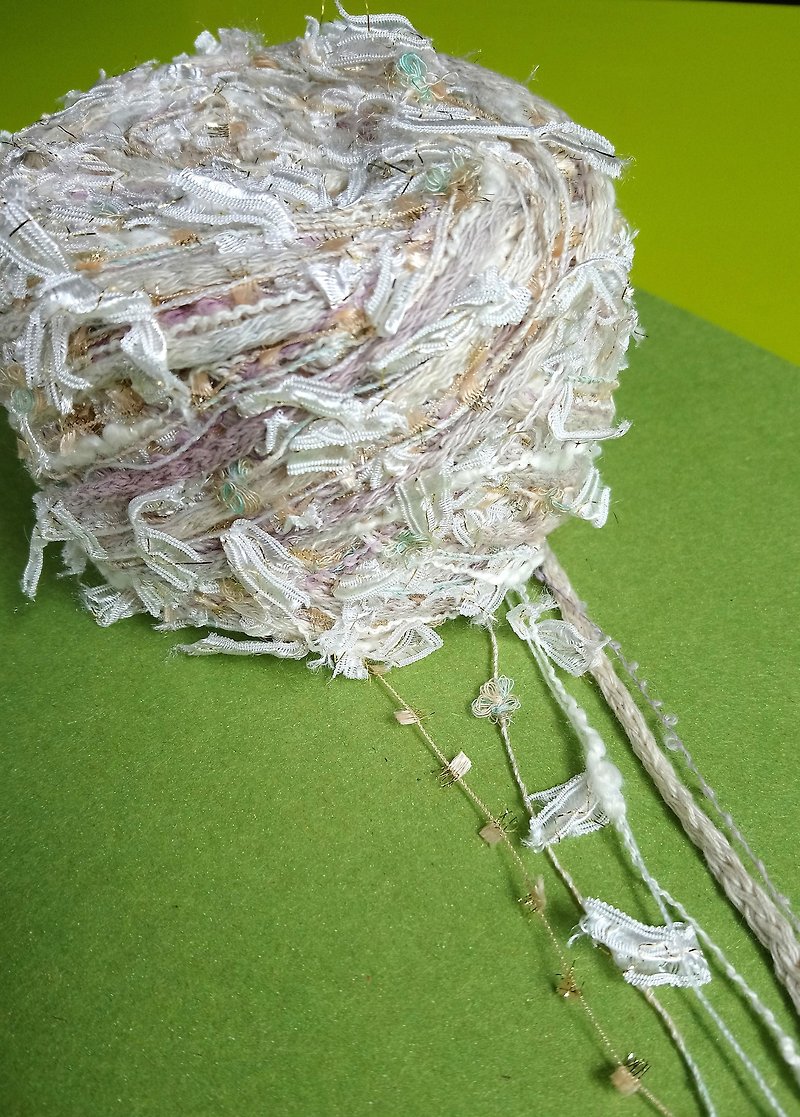 日本混合紗線 - 編織/羊毛氈/布藝 - 聚酯纖維 多色
