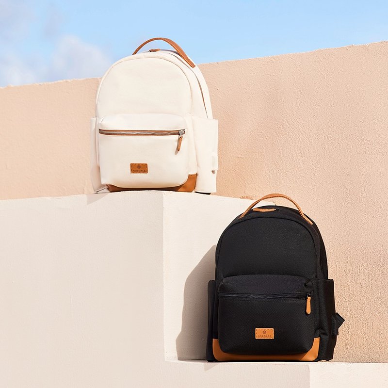 Siena Nexus迷你背包|後背包|大容量|上學上班|日常通勤|防水 - 後背包/背包/書包 - 聚酯纖維 