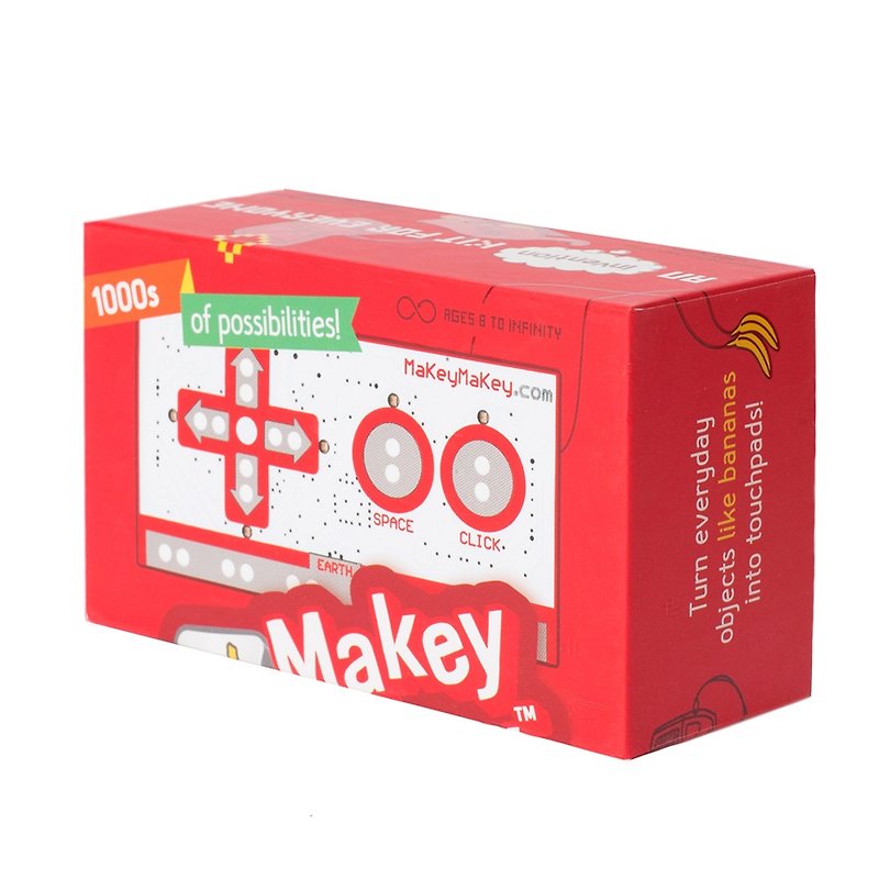 / MakeyMakey / Invention Toolbox Standard Edition - แกดเจ็ต - โลหะ สีแดง