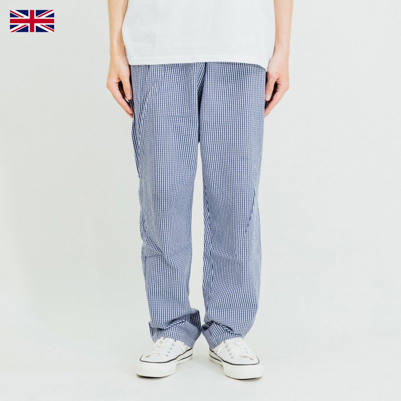 英軍公發 格紋廚師長褲 British Army Chef Trousers 格子廚師褲 - 男長褲/休閒褲 - 棉．麻 