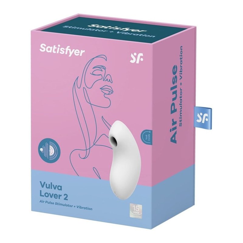 Vulva Lover 2 - Vibrating Clitoral Suction Toy - Adult Products - Silicone Multicolor