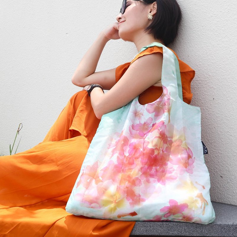 ENVIROSAX 澳洲折疊購物袋 | Havana哈瓦那─花染 - 側背包/斜背包 - 聚酯纖維 多色