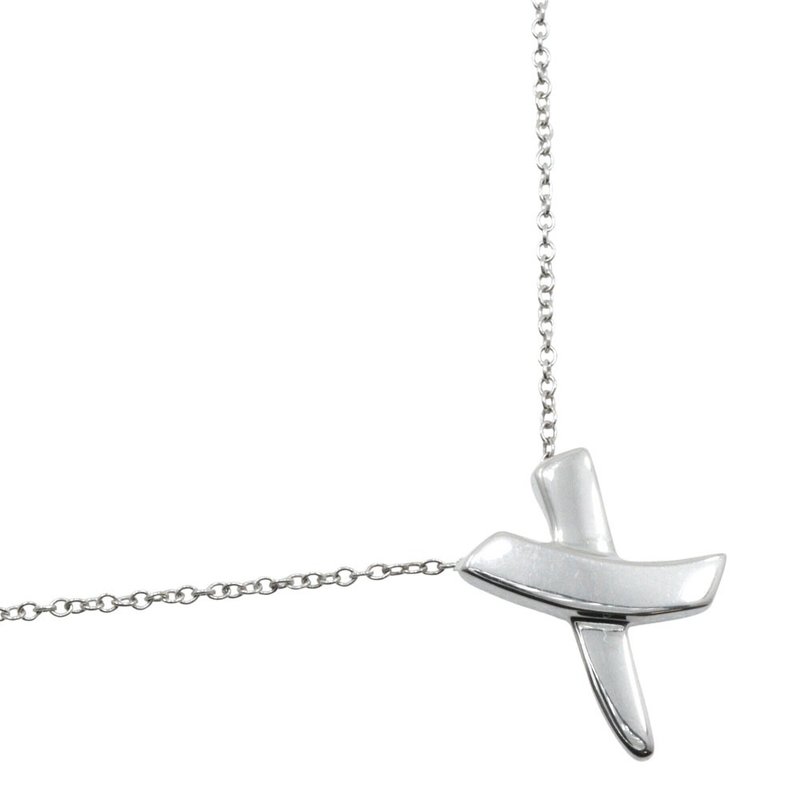 【日本直送】ティファニー TIFFANY&Co. キス ネックレス パロマ・ピカソ シルバー925 約2.5g レディース【中古】 - 項鍊 - 銀 銀色