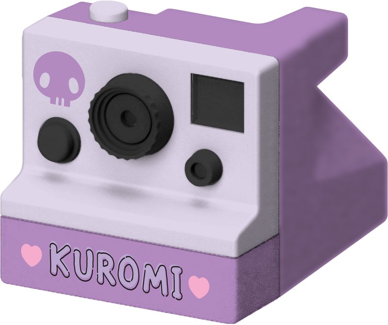Sanrio Characters Retro-1HD 復古迷你數碼相機 - Kuromi - 相機/拍立得/底片相機 - 塑膠 紫色