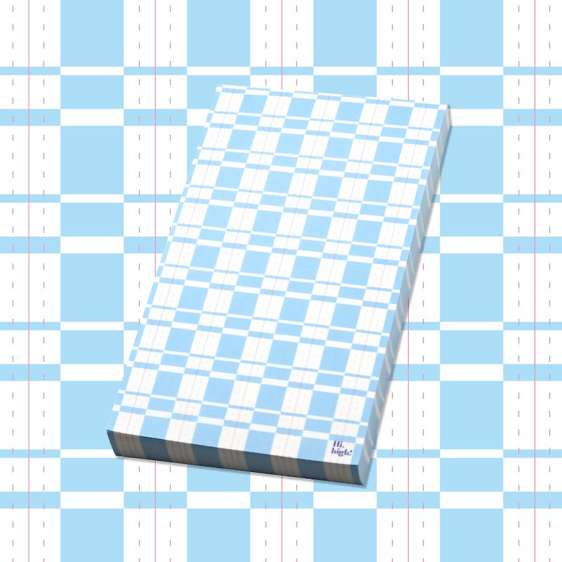 Piece of Wind Memo Pad - กระดาษโน้ต - กระดาษ สีน้ำเงิน