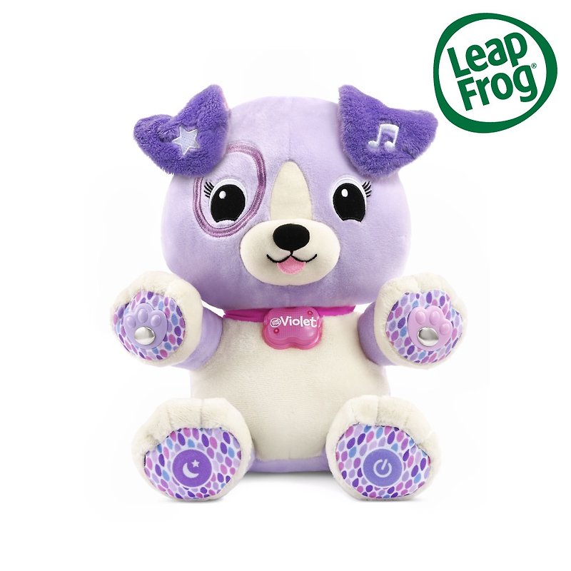 快速出貨-僅限寄送台灣【LeapFrog】我的寶貝朋友-Violet - 嬰幼兒玩具/毛公仔 - 其他材質 紫色