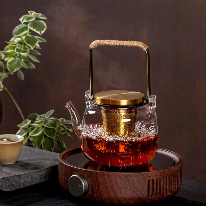 璀璨玻璃提樑壺(700ml) - 茶壺/茶杯/茶具 - 不鏽鋼 金色