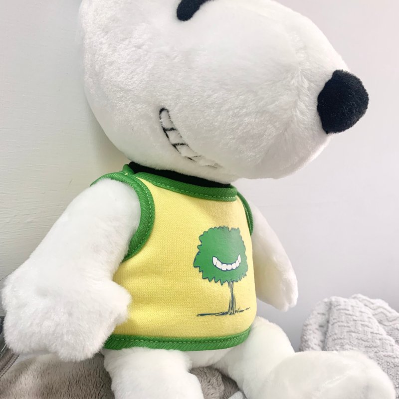 ตุ๊กตาสนูปปี้ยืนตุ๊กตา-snoopy-32cm - ตุ๊กตา - เส้นใยสังเคราะห์ สีเขียว