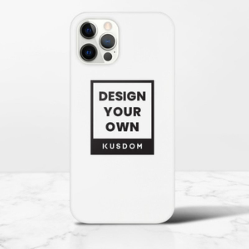 【客製化禮物】iPhone系列 光面 霧面硬身殼│保護殼/手機套 - 手機殼/手機套 - 其他材質 白色