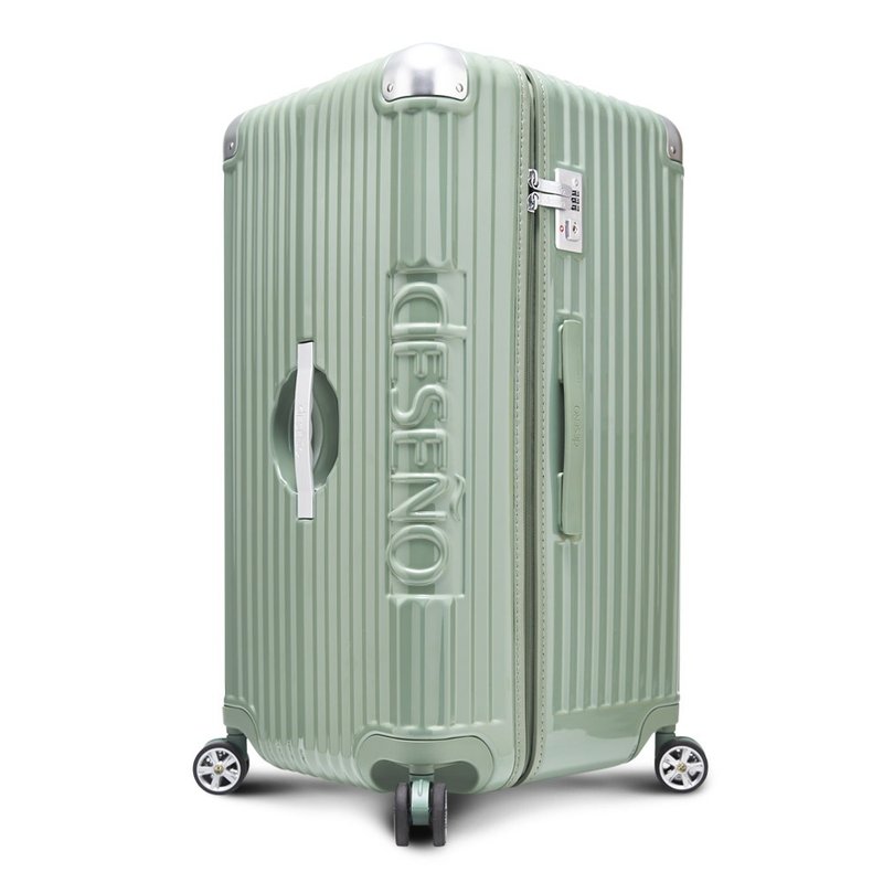 [Deseno] Monarch Magic 30-inch fat box explosion-proof new zipper suitcase-avocado green - Luggage & Luggage Covers - Other Materials Green