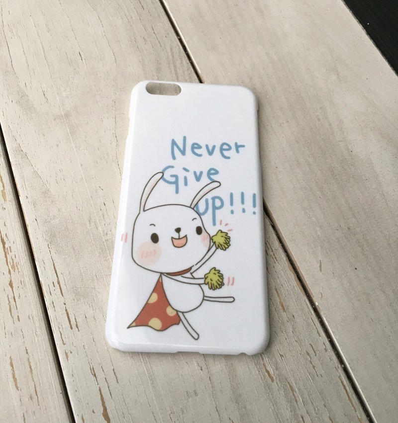 Phone shell / iPhone6 ​​iPhone6 ​​+ / Do not Give Up Do not give up / Christmas gift - Phone Cases - Plastic White