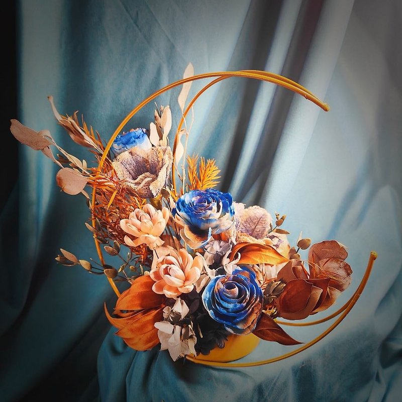 moon. ocean - Dried Flowers & Bouquets - Other Materials 