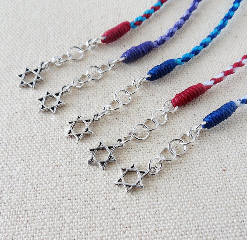 [Opium poppy ﹞ ﹝ love ‧ chain] Silver ****"Lucky Star" sterling silver chain extended**** [This is a plus goods purchased, please do not separate orders] - สร้อยข้อมือ - วัสดุอื่นๆ 