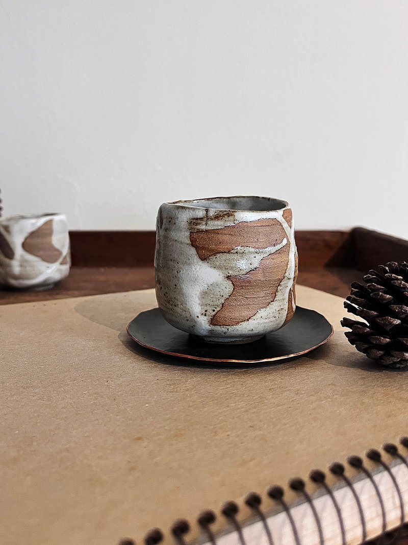 流白 茶杯 主人杯 | 陶器皿 - 茶壺/茶杯/茶具 - 陶 白色