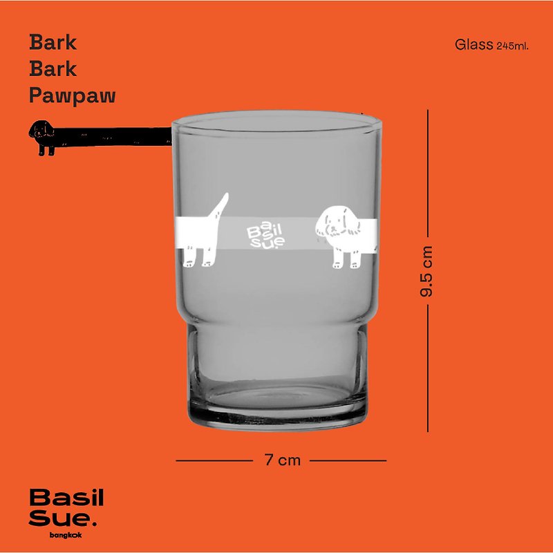 bark bark glass - แก้ว - แก้ว สีใส