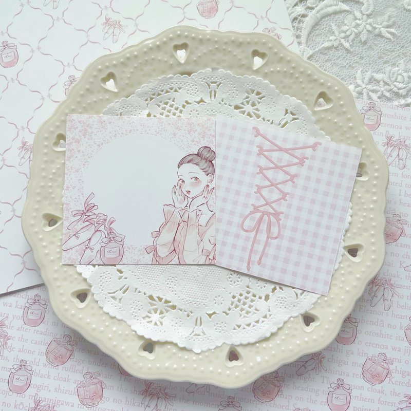 ballet collection memo - 信封/信紙 - 紙 多色