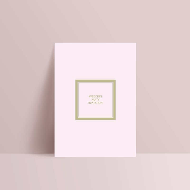 單卡喜帖【 喜帖印刷 】編號222101 明信片喜帖 少量喜帖 喜帖設 - 卡片/明信片 - 紙 紅色