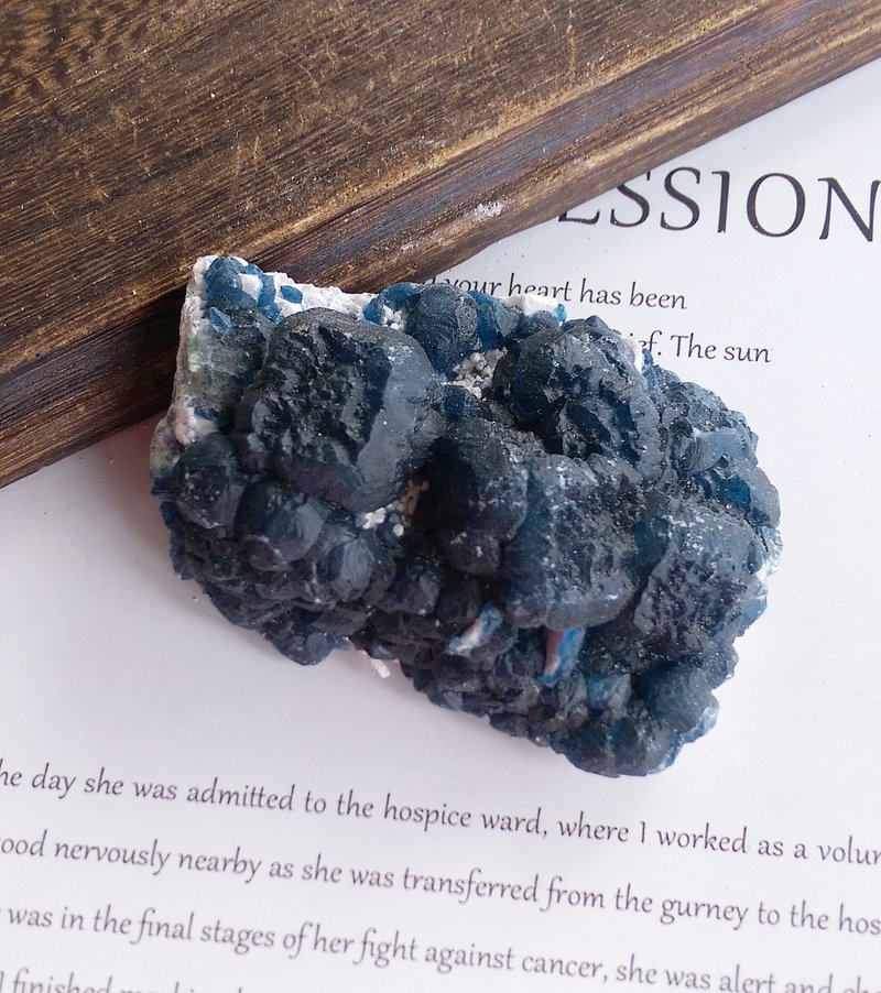 Fluorite 內蒙古產地 藍莓螢石 天然礦石 原礦 - 擺飾/家飾品 - 其他材質 