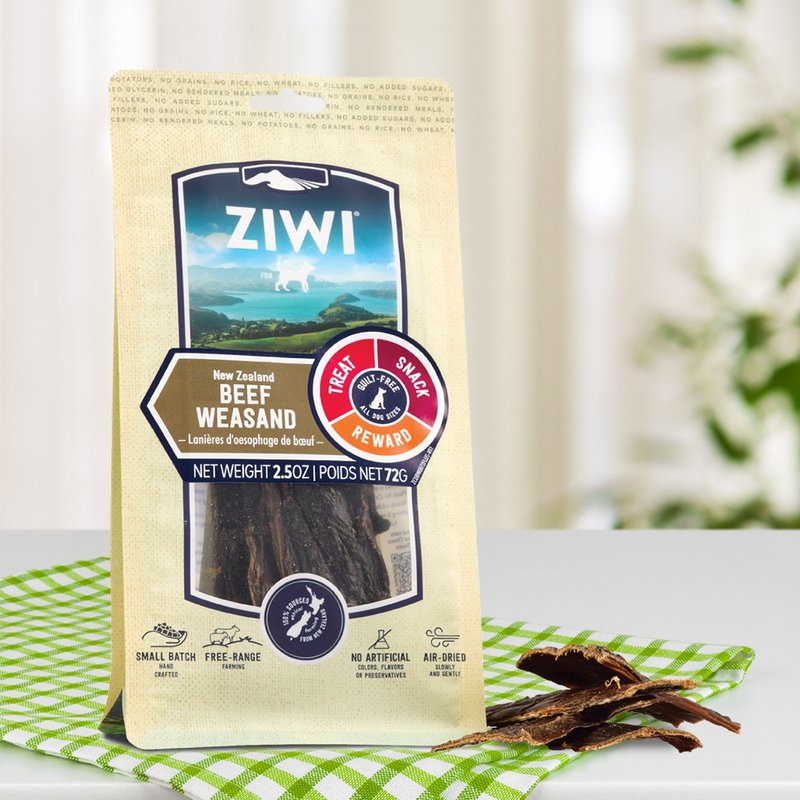 【狗零食】ZIWI巔峰 牛氣管 天然風乾零食 潔牙骨 耐咬 - 寵物零食/肉乾 - 新鮮食材 