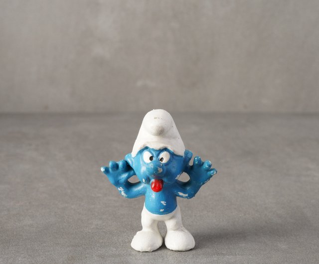 Smurf Collection of vintage Smurf figurines made by Bully in West