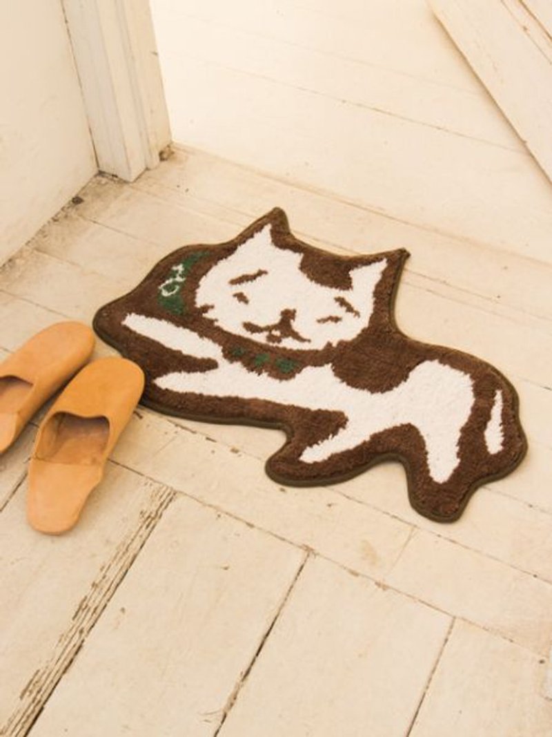 [熱い予約購入]オカカ猫かわいいマットIPIP8109 - 置物 - コットン・麻 