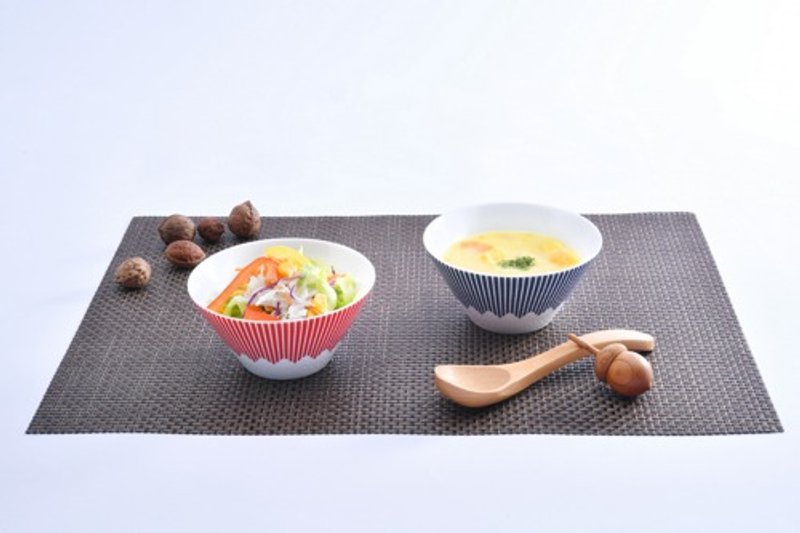 Mt.FUJI MOTIF MULTI BOWL  (DARK BLUE) - ถ้วยชาม - เครื่องลายคราม สีน้ำเงิน