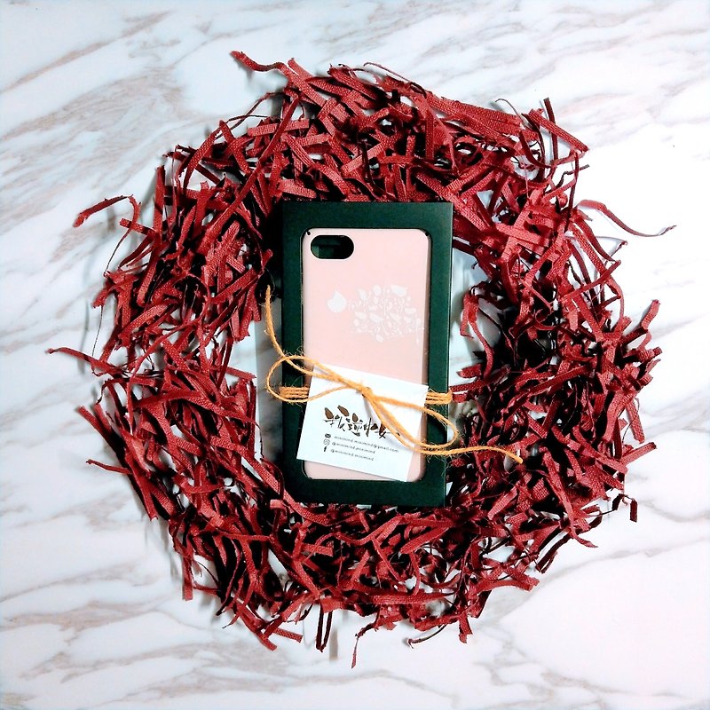 カスタマイズされたiPhoneの携帯電話のシェルPK - スマホケース - プラスチック ピンク