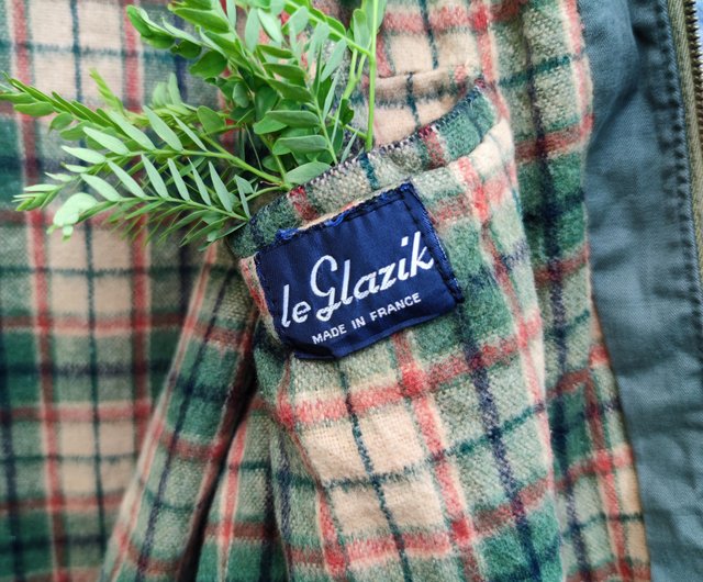 Vintage Le Grazik Made in France HBT Harrington OG Work Jacket