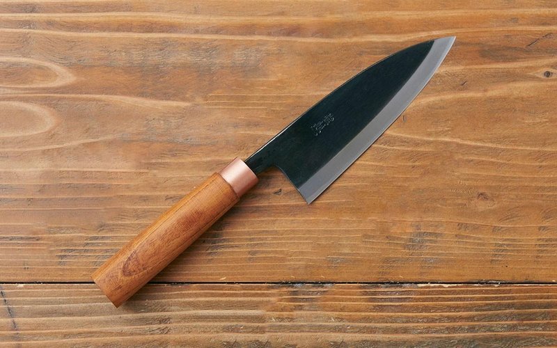 鍛冶職人の出刃包丁大サイズ　左利き用・刃渡り16.8cm - 廚具 - 其他金屬 銀色
