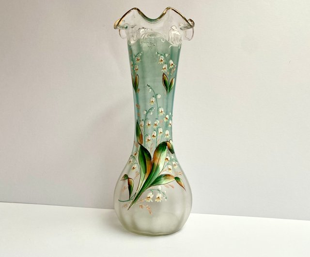 Buy Art Nouveau Style Ceramic Jug, Vintage Art Nouveau Carafe, French Vintage Hand-made Vase