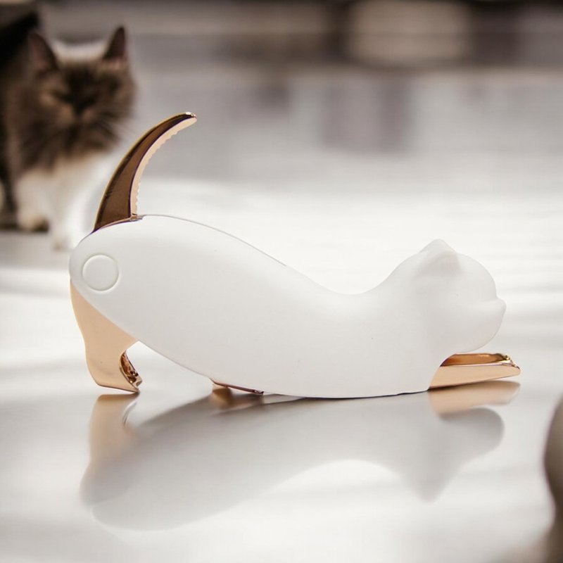 Meow Bottle Opener - ที่เปิดขวด/กระป๋อง - โลหะ ขาว