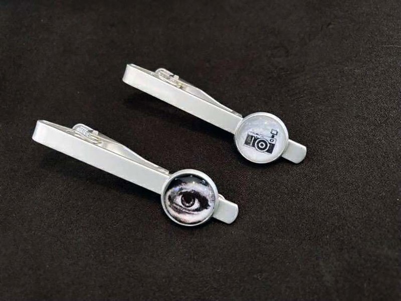 相機 領帶夾 Tie Clips - 領帶/領帶夾 - 其他金屬 銀色
