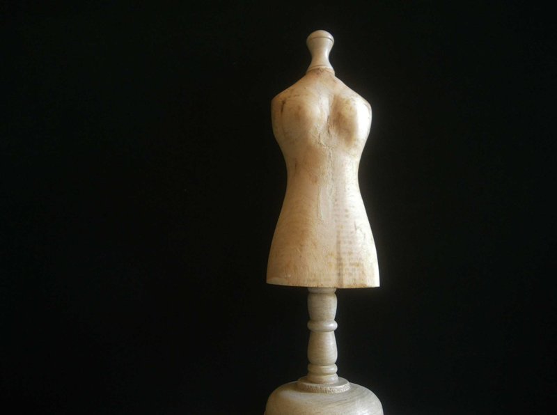 【老時光 OLD-TIME】早期歐美風格實木手工製模特 - 擺飾/家飾品 - 其他材質 