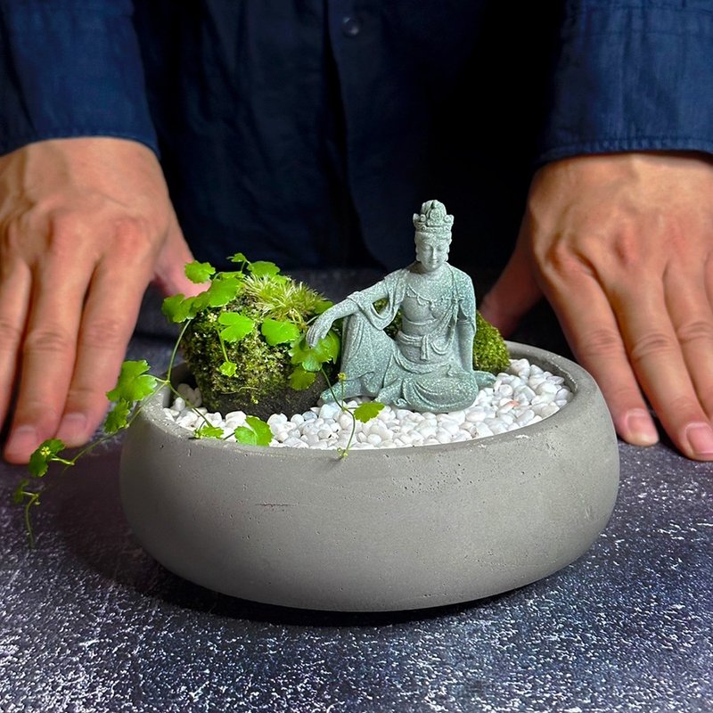 Natural Moss Jade Aesthetics – Leisurely / Wabi-Sabi Style / Zen Style / Potted Plants / Decorations - Plants - Plants & Flowers 