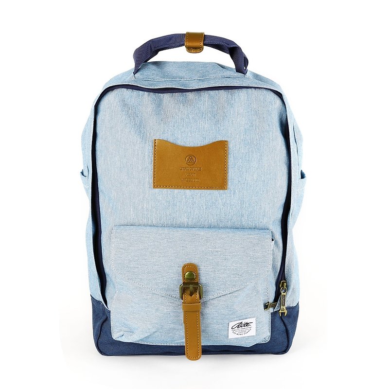 2017 Le Tour Series - casual bag (M) - denim blue - Backpacks - Waterproof Material Blue