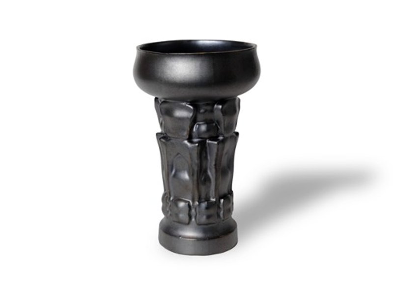雷神_Raijin_ブラック_鉢_プランター - 花瓶/花器 - 陶 黑色