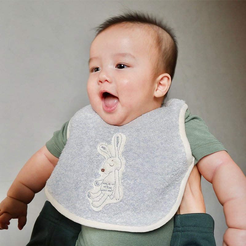 【kontex】Japan Imabari Cotton Bibb - Rabbit Type (A total of three colors are optional) - Bibs - Cotton & Hemp Multicolor