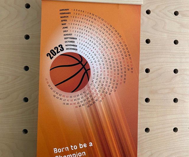 Basketball calendar 2025 customized - Shop Mijas Design Calendars - Pinkoi basketball-calendar-2025-customized-shop-mijas-design-calendars-pinkoi