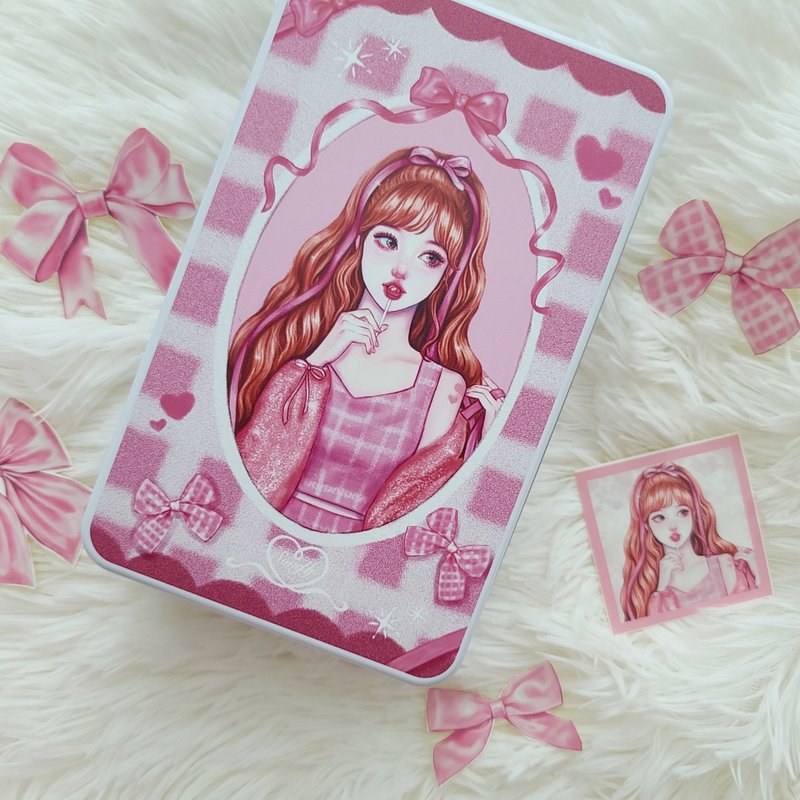 Heizle Tin case+november sample pack set - สติกเกอร์ - วัสดุอื่นๆ 
