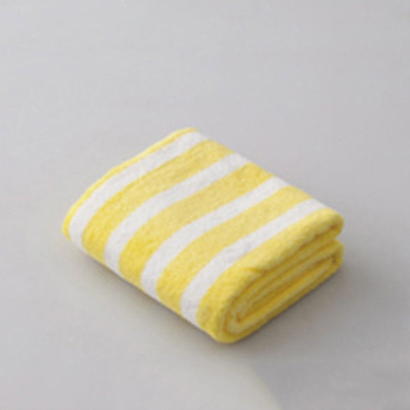 CB Japan泡泡糖 幾何系列超細纖維3倍吸水毛巾 天鵝黃 - 其他 - 聚酯纖維 黃色