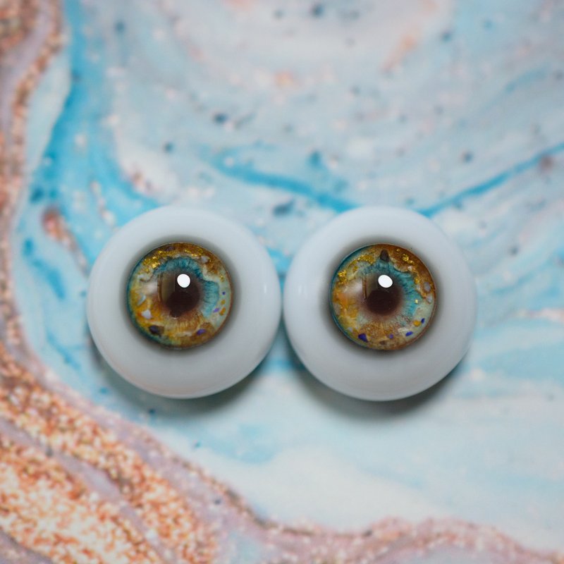 (Instock) bjd eyes 14,16 mm - Stuffed Dolls & Figurines - Resin Blue