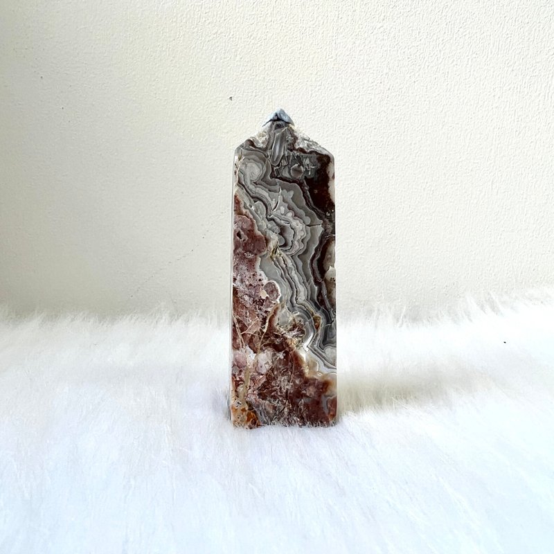 墨西哥瑪瑙柱 | 水晶 | 水晶柱 | 水晶擺件 - 擺飾/家飾品 - 水晶 多色