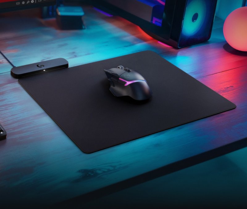 Logitech 羅技 G PowerPlay 2 無線充電鼠墊 - 滑鼠墊 - 塑膠 