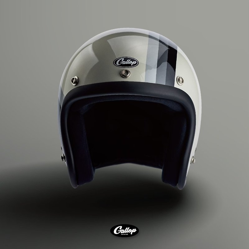 Gallop Dream Road 3/4 Half Helmet Gray Style - หมวกกันน็อก - วัสดุอื่นๆ 